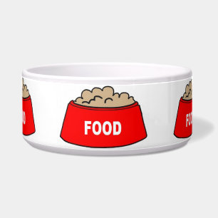 Hunde Bowl Food Bowl Red Food Napf