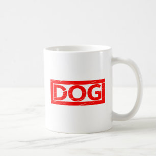 Hunde-Briefmarke Kaffeetasse