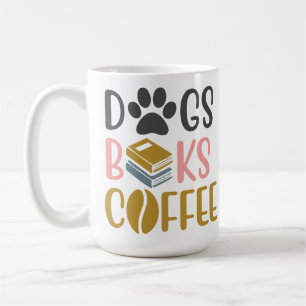 Hunde buchen Kaffee Kaffeetasse