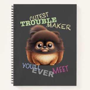 Hunde Cuttest Trouble Niedlich Adorable Funny Notizbuch