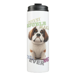 Hunde Cuttest Trouble Niedlich Adorable Funny Thermosbecher
