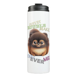 Hunde Cuttest Trouble Niedlich Adorable Funny Thermosbecher