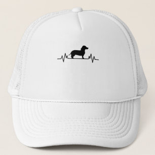Hunde Dackel Heartbeat Dog Holder Pet Welpengesche Truckerkappe