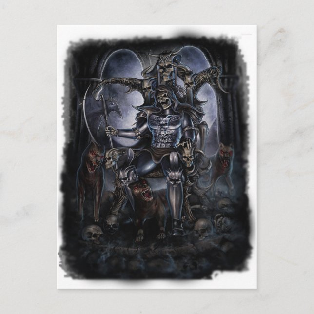Hunde der Hölle Postkarte (Vorderseite)