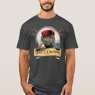 Hunde der Karibik - Niedlicher Schwarzschiff-Tzu-P T-Shirt