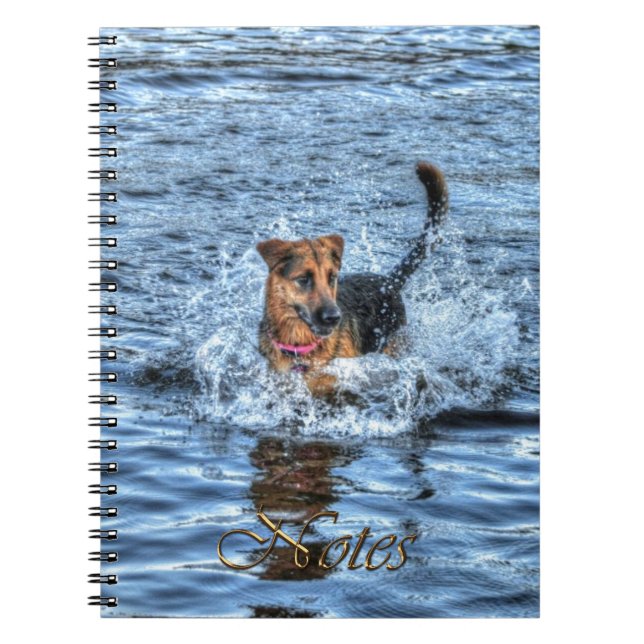Hunde-Designs für Heimtiere Notizblock (Vorderseite)