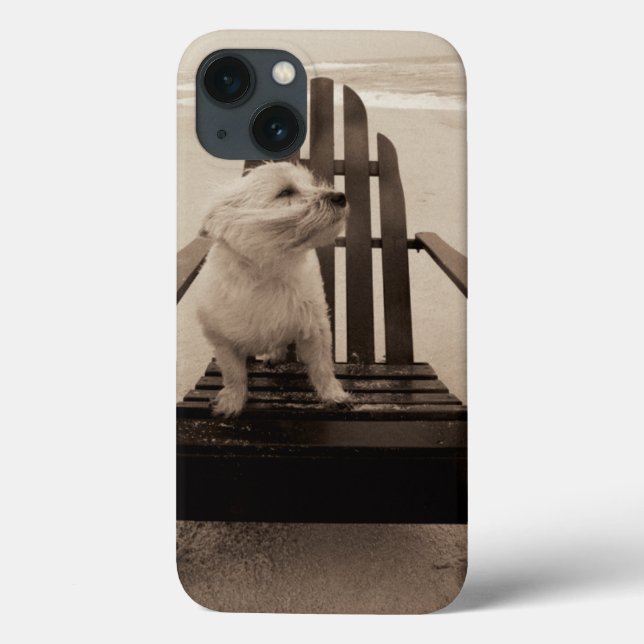 Hunde, die den Strand genießen Case-Mate iPhone Hülle (Rückseite)