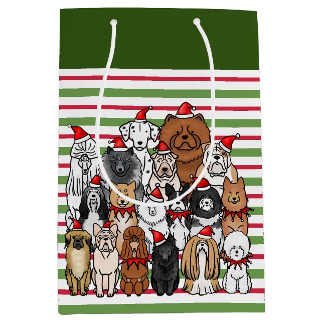 Hunde, die keine Sportgruppe sind Mittlere Geschenktüte (Vorderseite)