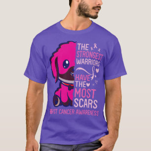 Hunde die stärksten Krieger haben die meisten Narb T-Shirt