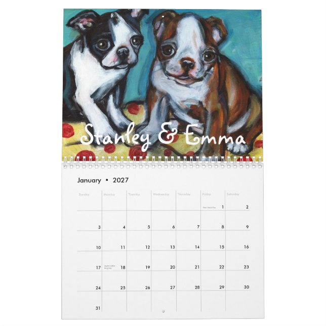 Hunde durch Kalender Angies 2011 (Jan 2027)