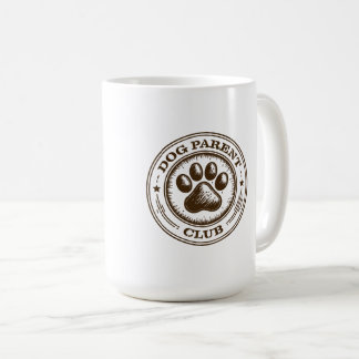 Hunde-Eltern-Club, stolz loyal und liebend Kaffeetasse