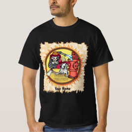 Hunde Feuerwehrmänner T-Shirt