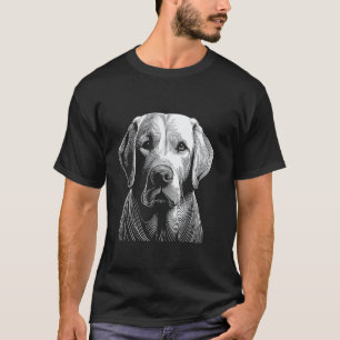 Hunde-Fingerabdruck - Labrador Retriever Vater Mut T-Shirt