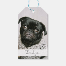 Hunde Foto Mein Mensch danke dir Hochzeit Geschenkanhänger