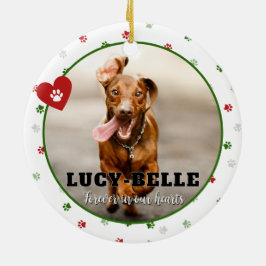 Hunde Foto  Memorial Beileid Geschenk Ornament