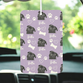 Hunde-Foto Niedliches Pet Picture Pink hochladen Autolufterfrischer