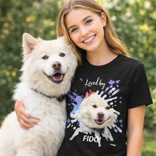 Hunde Foto Spritzen Spaß Spaß Liebe T-Shirt
