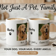 Hunde-Foto-Tasse, Nicht Nur Ein Haustier