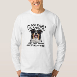 Hunde-Freuden-Zitat T-Shirt