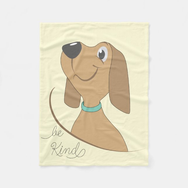 Hunde freundlich fleecedecke (Vorderseite)