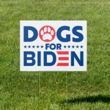 Hunde für Biden