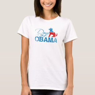 Hunde für Obama - Vintage.png T-Shirt