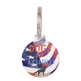 Hunde für Trump Haustiermarke