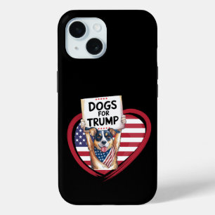 Hunde für Trump: Paw-litical Patriots Case-Mate iPhone Hülle