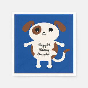 Hunde Geburtstagsparty Kinder Serviette