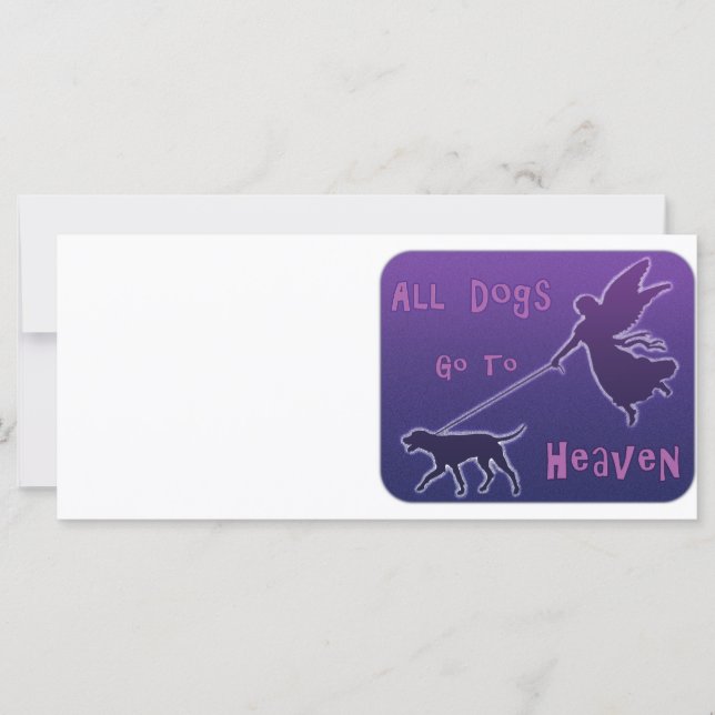 Hunde gehen in den Himmel (Vorderseite)