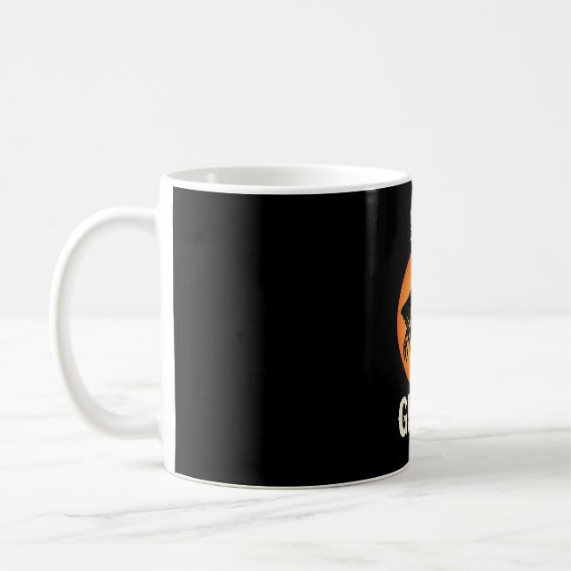 Hunde-Geist-Halloween-Horror-Vektor Kaffeetasse (Links)
