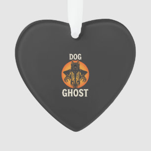 Hunde-Geist-Halloween-Horror-Vektor Ornament