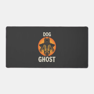 Hunde-Geist-Halloween-Horror-Vektor Schreibtischunterlage