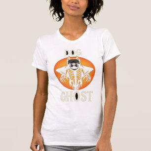 Hunde-Geist-Halloween-Horror-Vektor T-Shirt