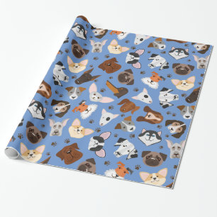 Hunde Geschenkpapier