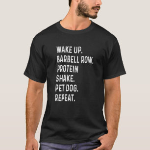 Hunde Gewicht des Hundes geweckt T-Shirt