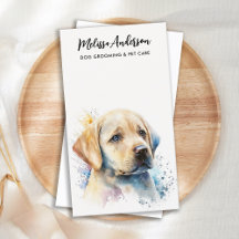 Hunde Groomer Haustier Sitter Gelbes Labrador Welp