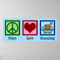 Hunde Groomer Peace Liebe Pet Grooming