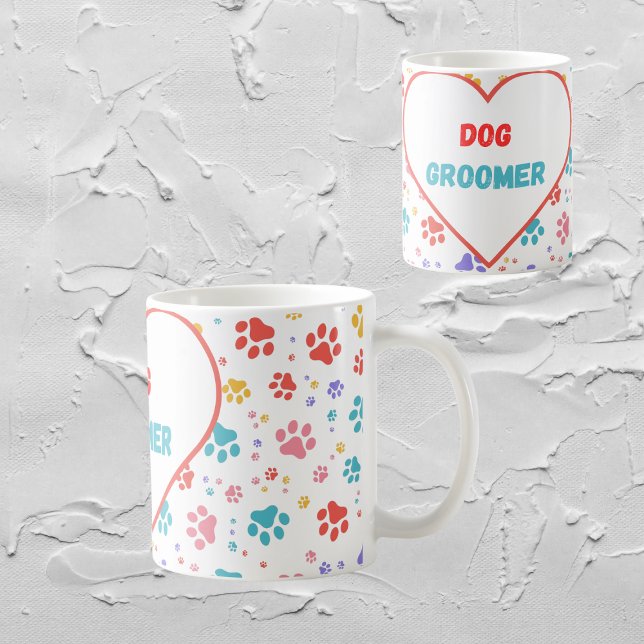 Hunde-Groomer-Tasse Kaffeetasse (Von Creator hochgeladen)