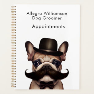 Hunde Grooming Business Französisch Bulldog Ernenn Planer
