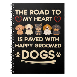 Hunde Grooming Liebe Tierhund Groomer Notizblock