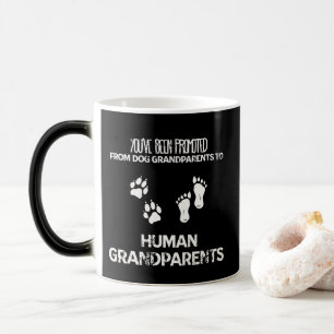 Hunde Großeltern zu menschlichen Großeltern beförd Verwandlungstasse