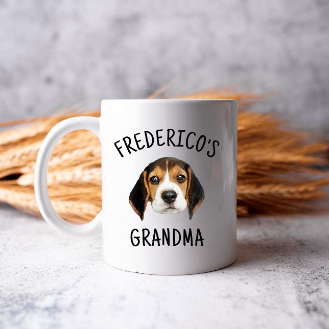 Hunde Großmutter Welpe Grandmaw Custom Hunde Gesic Tasse (Von Creator hochgeladen)