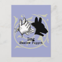 Hunde Hand Puppet Shadow Games Vintag