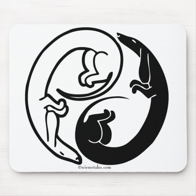 Hunde- Harmonie Mousepad (Vorne)