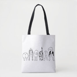 Hunde-Hintern Tasche