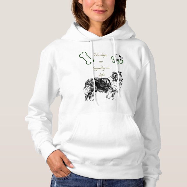 Hunde Hoodie (Vorderseite)