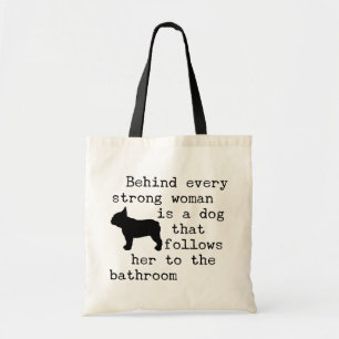 Hunde Humor Zitat - Französischer Bulldog Tragetasche