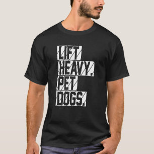 Hunde Hunde Hunde Hunde Hunde Hunde Hund Mama Wein T-Shirt