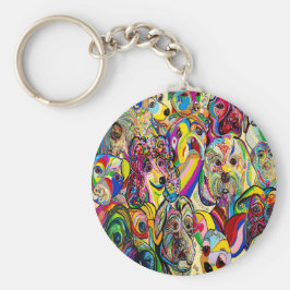 Hunde, Hunde, Hunde! Schlüsselanhänger